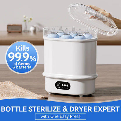 Large Bottle Sterilizer and Dryer Electric Steam Baby Bottle Sterilizer Sanitizer for Baby Bottles Pacifiers Breast Pump Part
