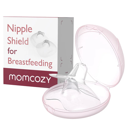 Contact Silicone Nipple Shields for Breastfeeding, Ultra-Thin & Super-Soft