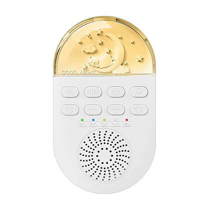 Baby White Noise Sound Machine 24 Soothing Sounds Baby White Noise Machine Sleeping Relaxation Rechargeable for Home Travel
