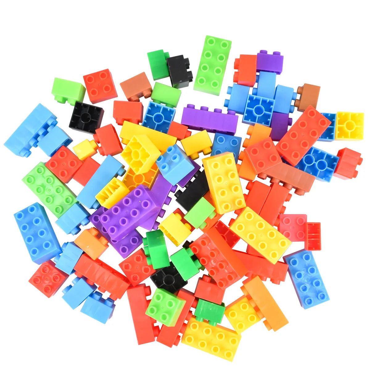 Educrea Juego De Ensamble Armablocks Educrea Bloques de Construcción Coloridos para Niños Aprendizaje y Creatividad