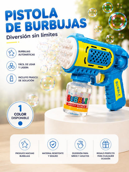 Pistola de Burbujas Bubble Gum