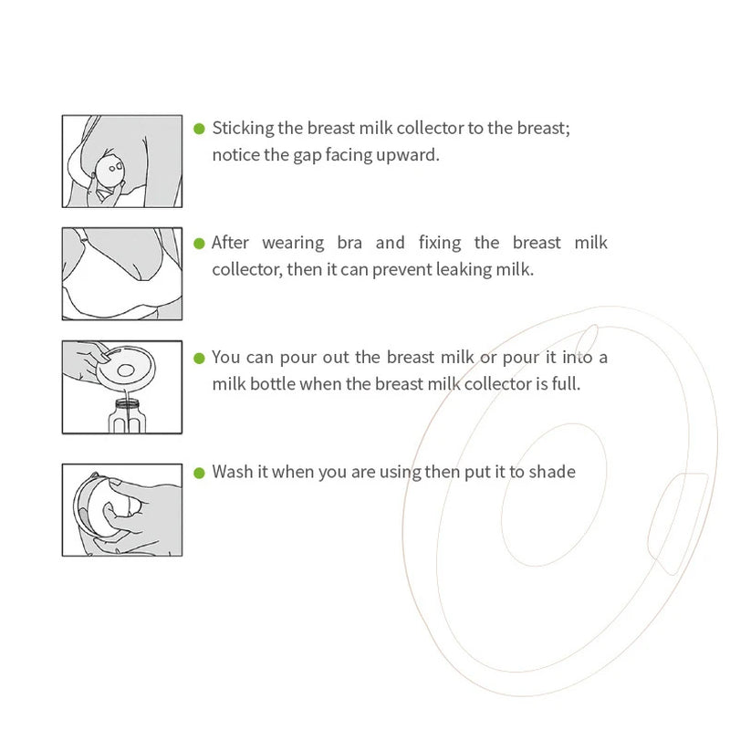 Breast Correcting Shell Baby Feeding Milk Saver Protect Sore Nipples for Breastfeeding Collect Breastmilk for Maternal