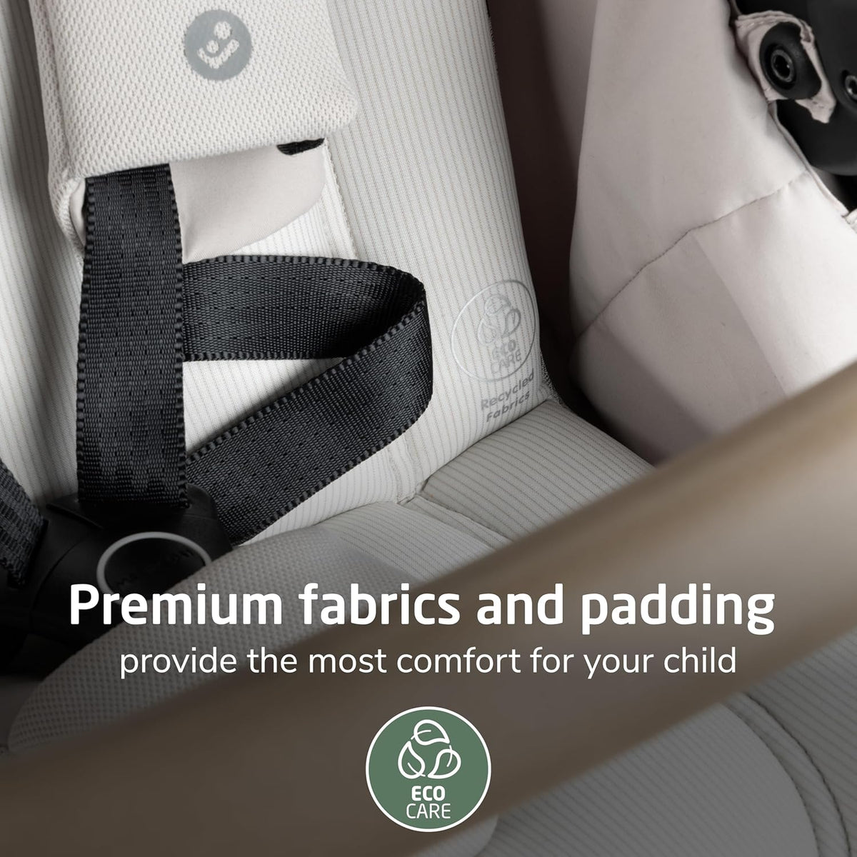 Zelia Pro 5-In-1 Travel System with Mico Pro Infant Car Seat and Baby Stroller Combo, Reversible Seat, Large Wheels, Adjustable Handle, Newborn to Toddler, Lightweight, Classic Oat