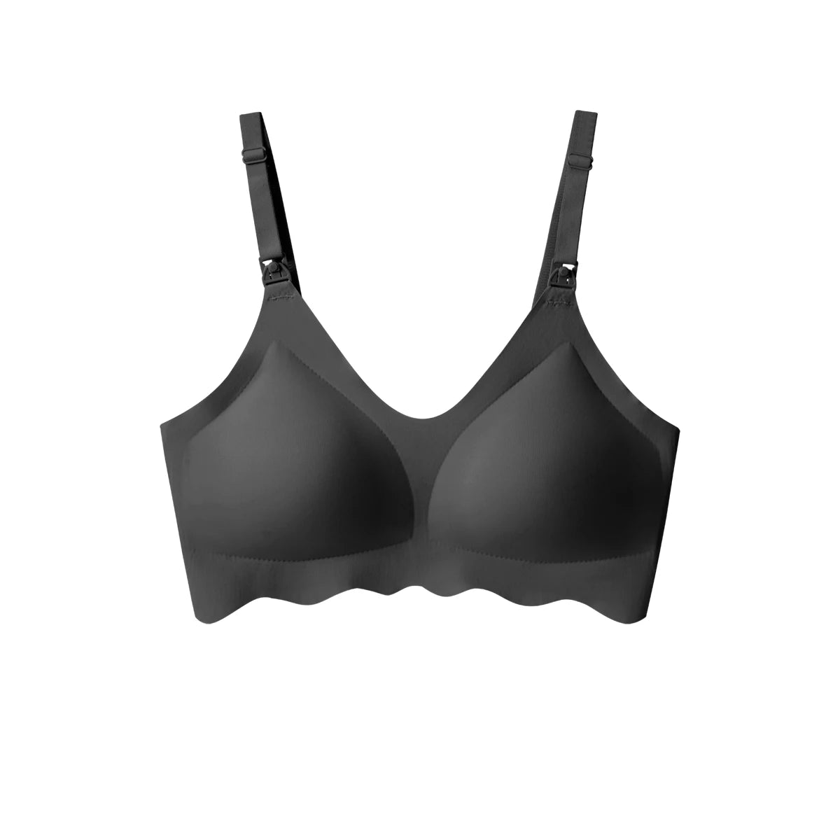 New Traceless Women'S Comfortable and Breathable Ultra Thin Breastfeeding Bra Detachable Breastfeeding Bra