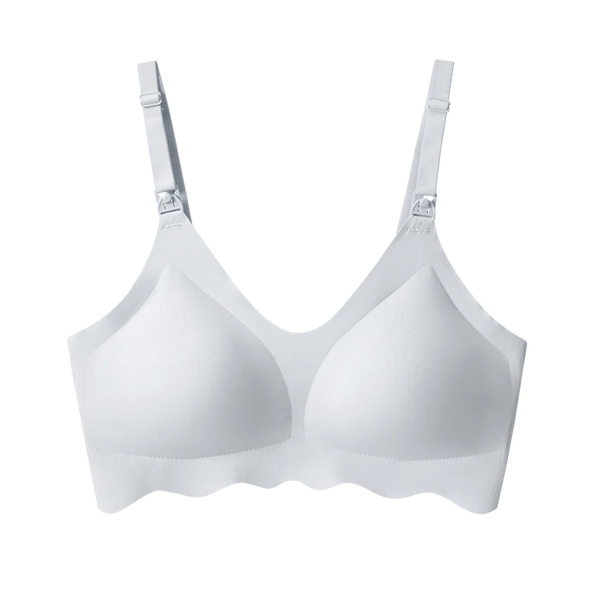 New Traceless Women'S Comfortable and Breathable Ultra Thin Breastfeeding Bra Detachable Breastfeeding Bra