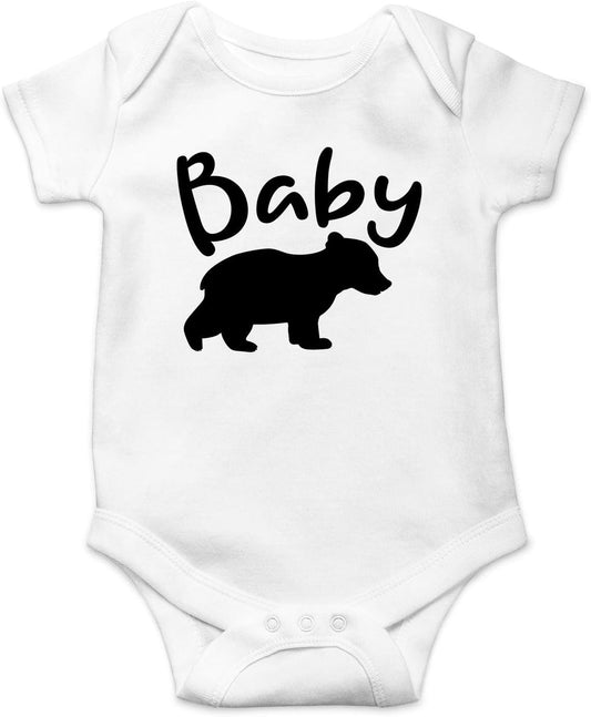 Baby Bear - Funny Baby Essentials Bodysuit - Newborn Girl Clothes Baby Boy Romper Infant Outfits