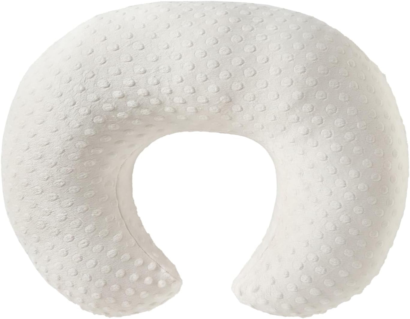 Nursing Pillow for Breastfeeding and Bottle Feeding More Support for Mom and Baby,Soft Newborn Nursing Baby Pillow， Machine Washable (Fog)