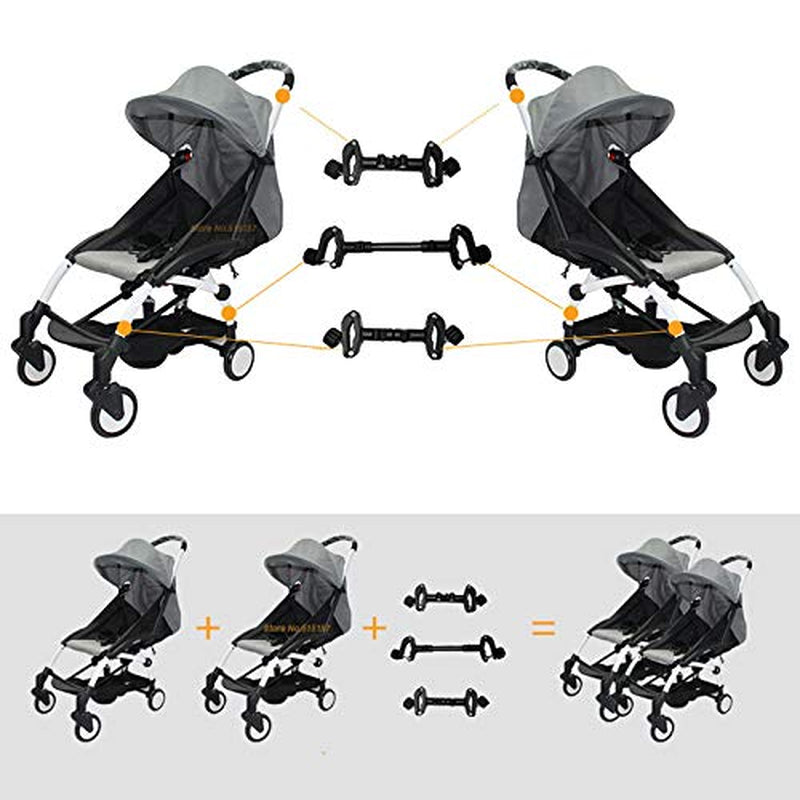 Tandem Stroller Connectors, Universal Stroller Pushcair Connector Twin Stroller Connector