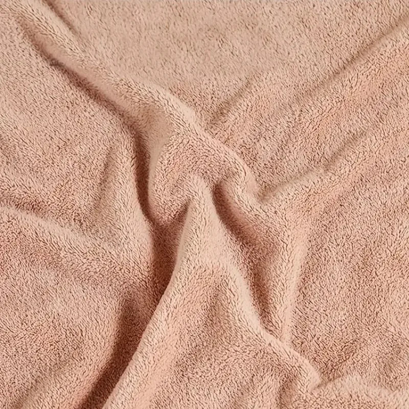 Coral Velvet Cape Bath Towel Newborn Bath Wrap Bath Towel Cute Cartoon Cape Bathrobe