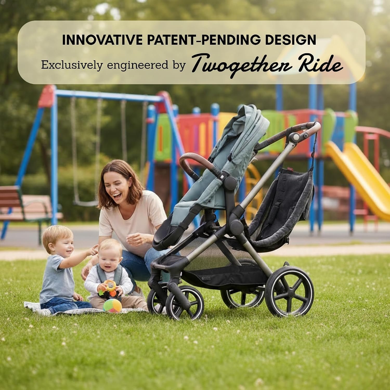 Hammock Seat Attachment. Alternative for Universal Stroller Board If You Need a Double Stroller for Infant and Toddler or Toddler Stroller 3-5 Year Old. Alternative for Stroller for Toddler