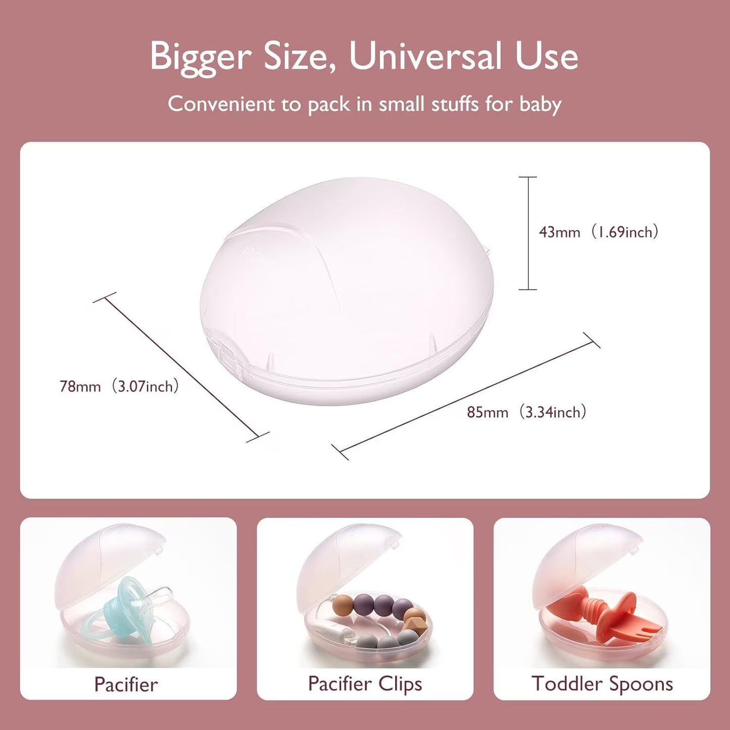 Contact Silicone Nipple Shields for Breastfeeding, Ultra-Thin & Super-Soft