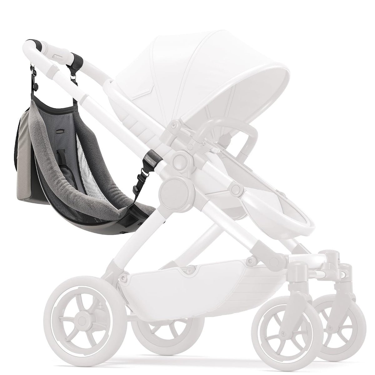 Hammock Seat Attachment. Alternative for Universal Stroller Board If You Need a Double Stroller for Infant and Toddler or Toddler Stroller 3-5 Year Old. Alternative for Stroller for Toddler