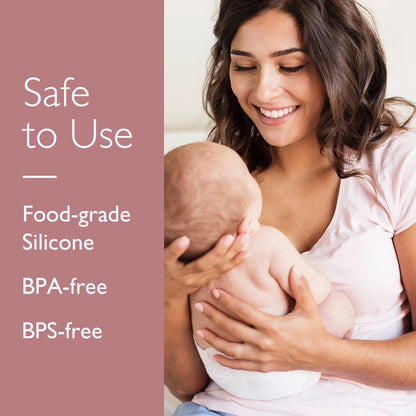 Contact Silicone Nipple Shields for Breastfeeding, Ultra-Thin & Super-Soft