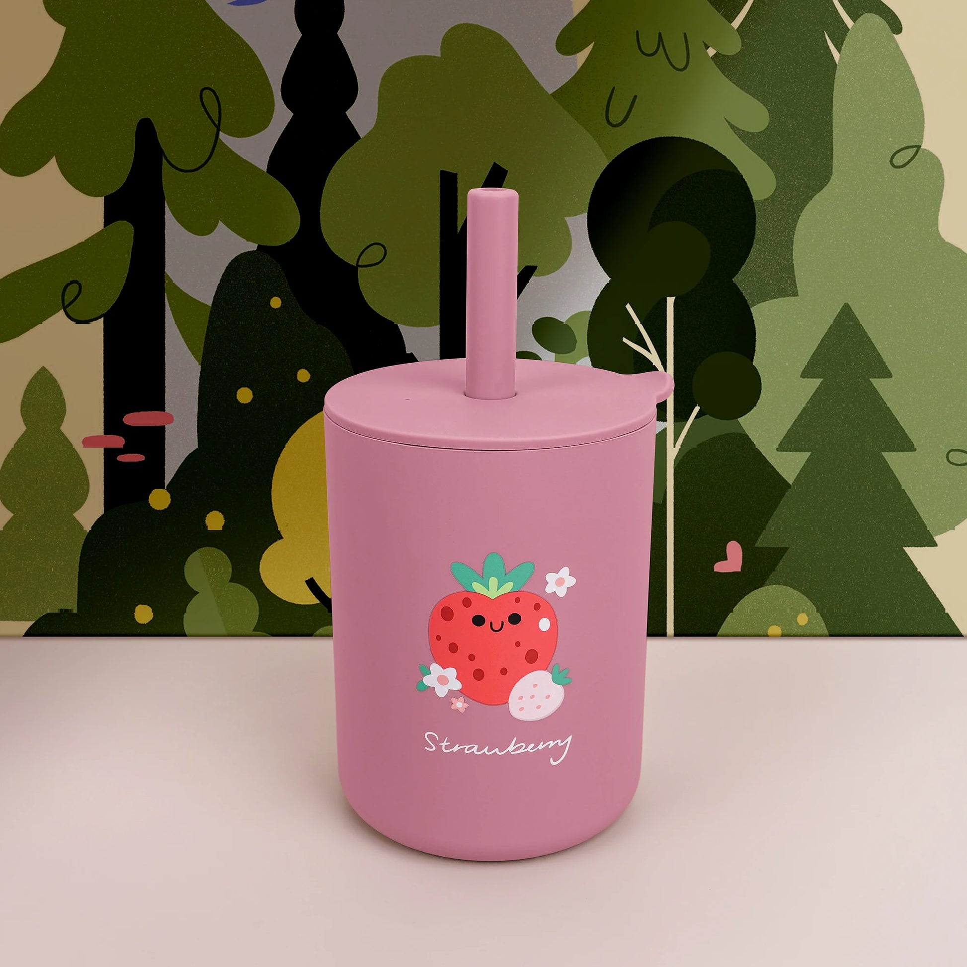 180Ml/6Ozsilicone Baby Feeding Drinkware Straw Cup Kid Learning Feeding Bottle Leakproof Silicone Tableware Toddler Water Bottle