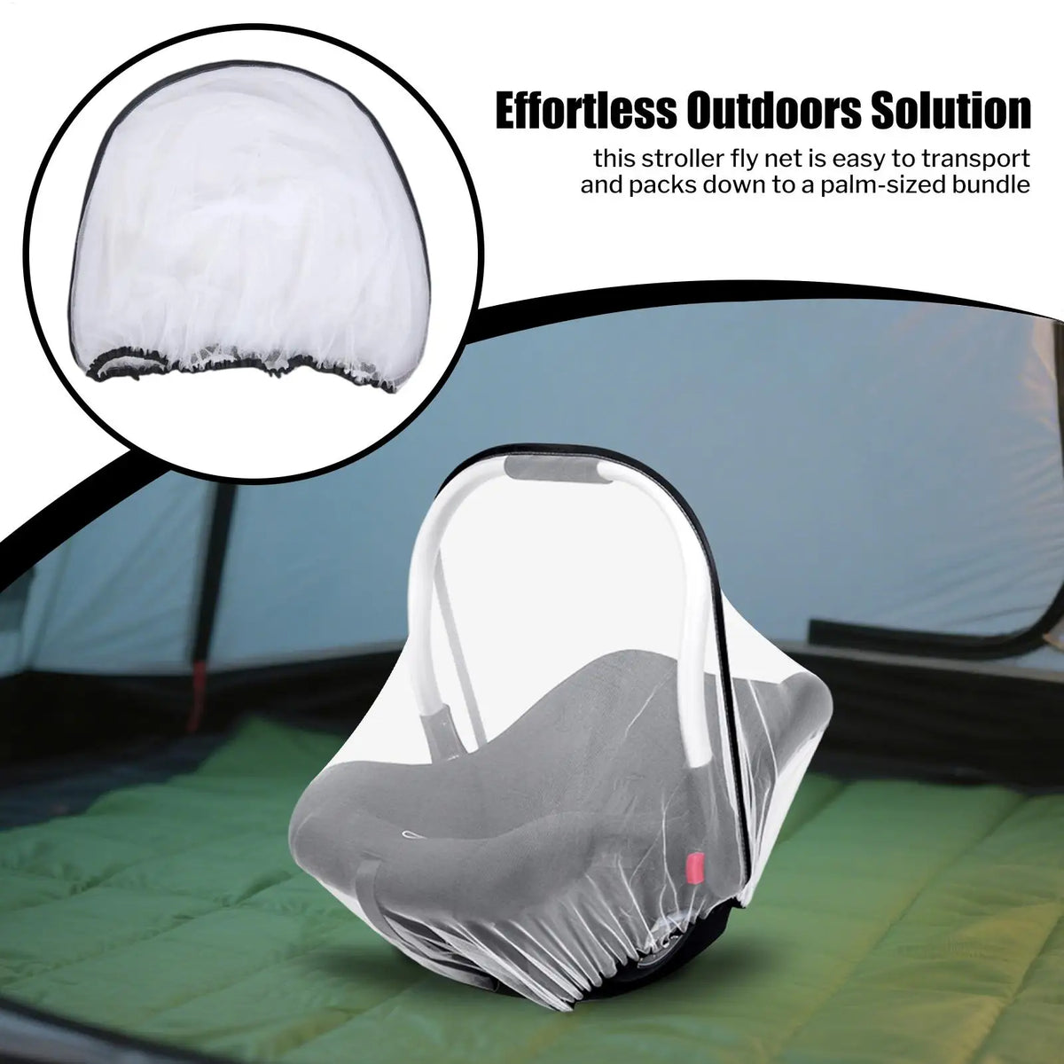 Baby Stroller Pushchair Mosquito Net Breathable Mesh Net for Stroller Infant Carrier Car Seat N Ewborn Carriage Cradles Cover