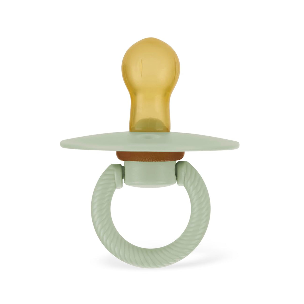 Itzy Ritzy Natural Rubber Pacifiers for 6-18 Mos, Set of 2, Succulent/Agave | Soft Cherry-Shaped Nipple Mimics Breastfeeding, Large Air Holes Enhance Safety, Bpa-Free Design, Provides a Soothing Comfort