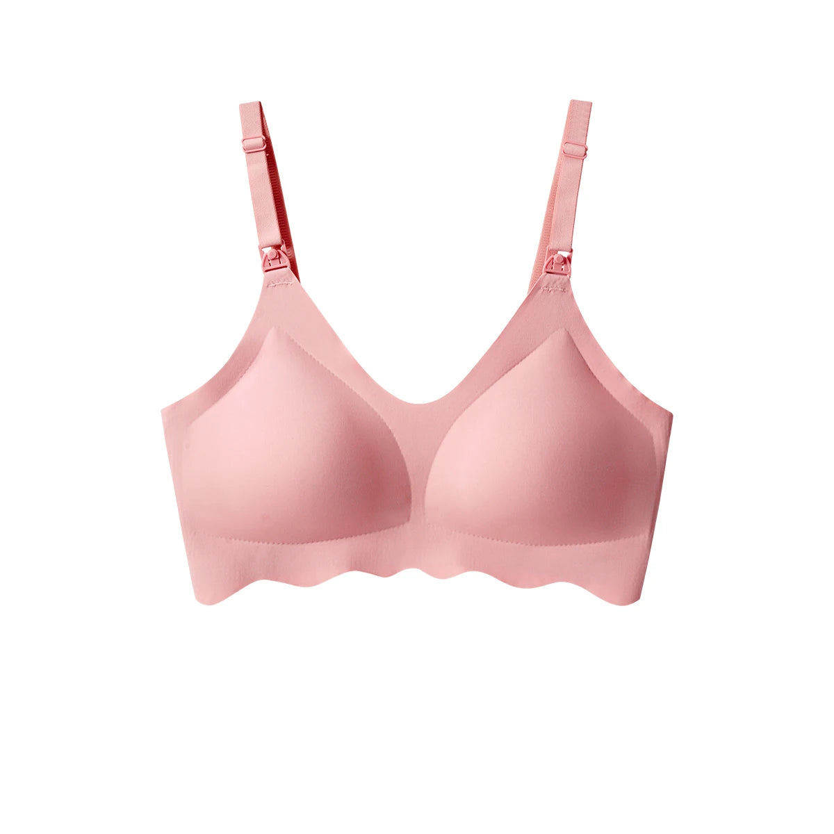 New Traceless Women'S Comfortable and Breathable Ultra Thin Breastfeeding Bra Detachable Breastfeeding Bra