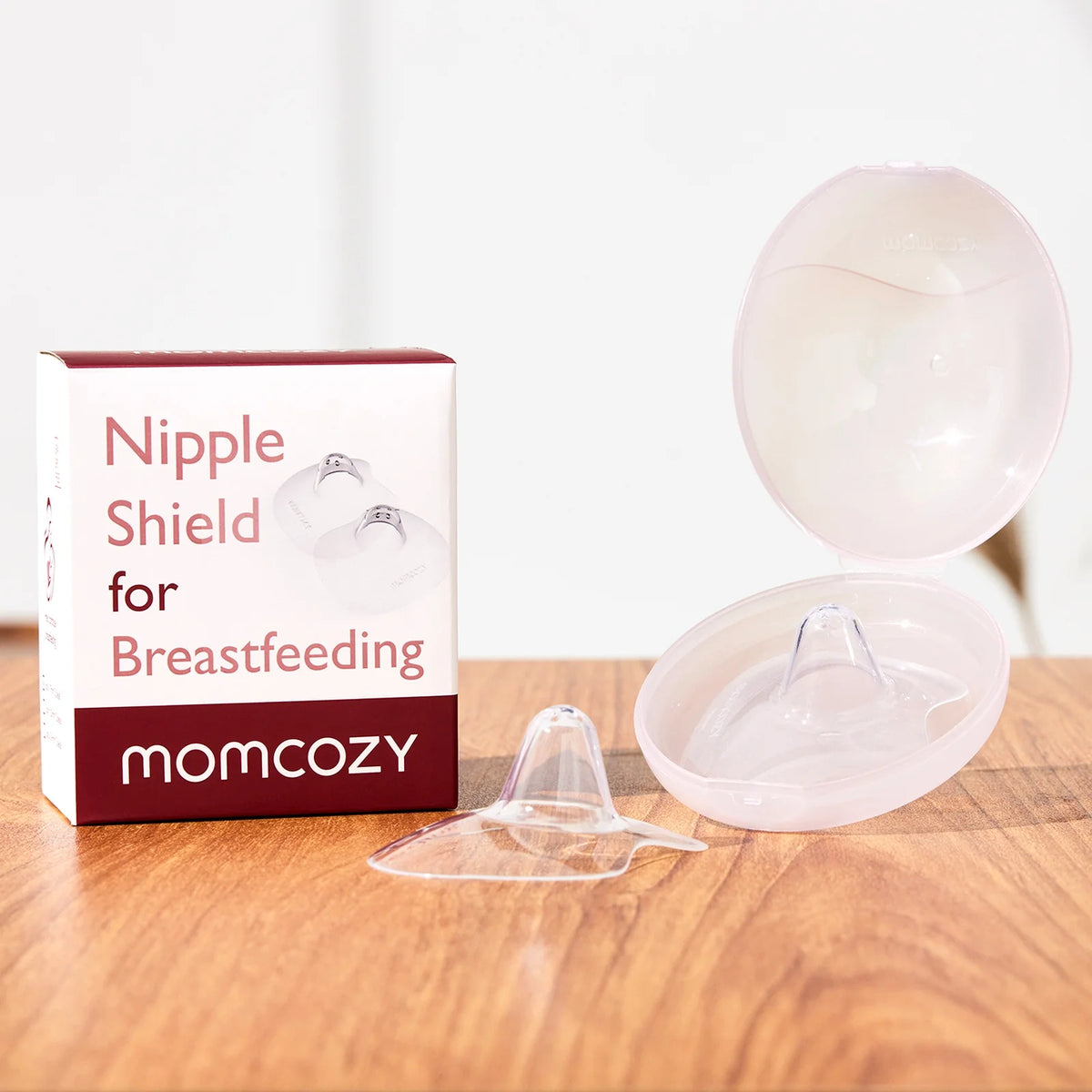 Contact Silicone Nipple Shields for Breastfeeding, Ultra-Thin & Super-Soft