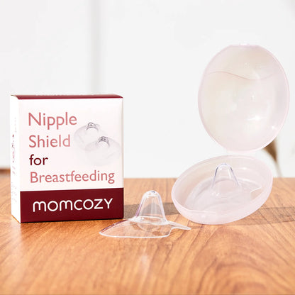 Contact Silicone Nipple Shields for Breastfeeding, Ultra-Thin & Super-Soft