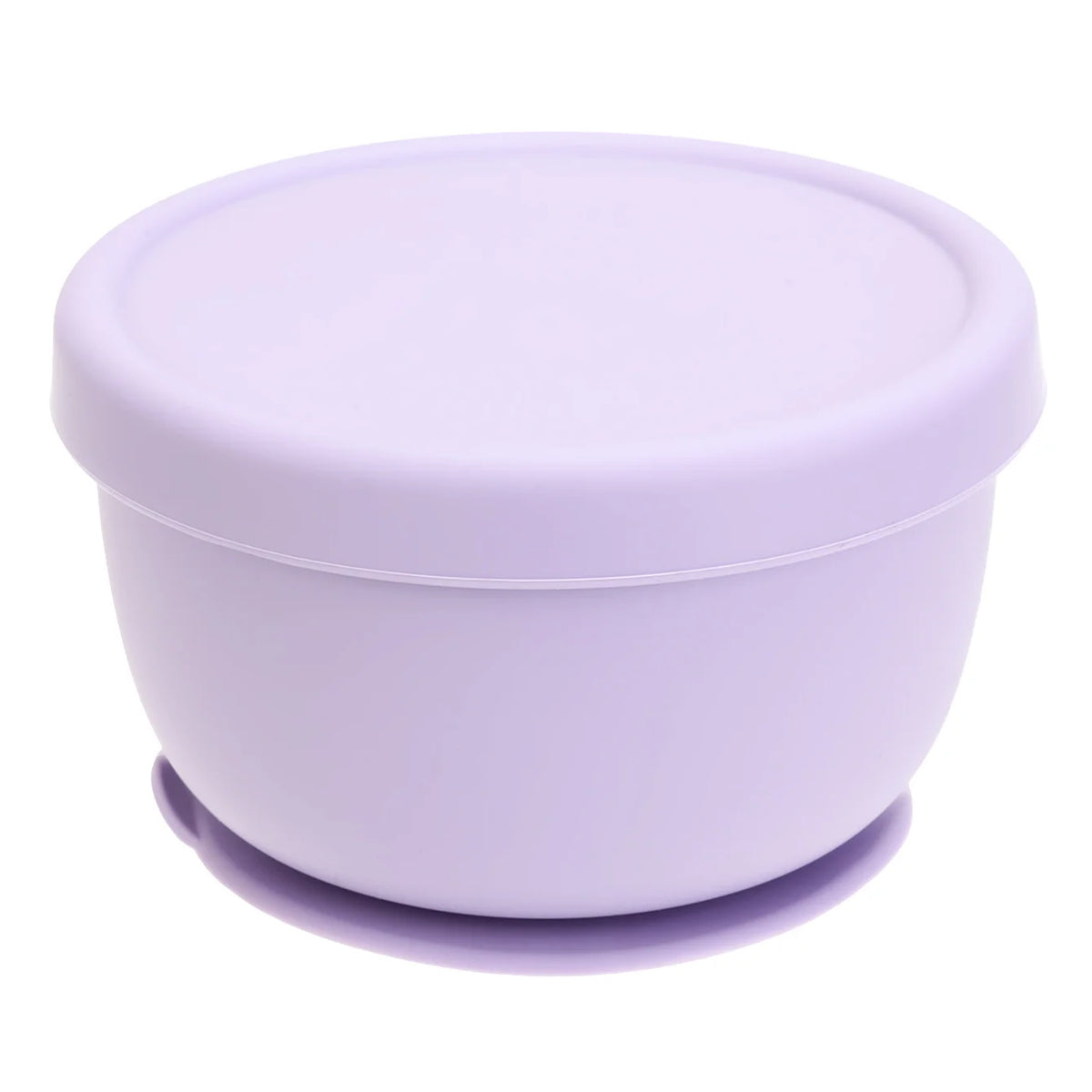 1PC Silicone Baby Feeding Bowl with Suction Cup Portable Food Storage Container with Lids Toddler Solid Self Feeding Tableware